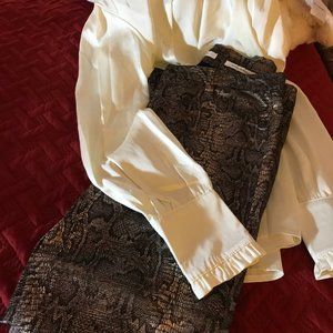 Jones New York Snake Skin look - size 4